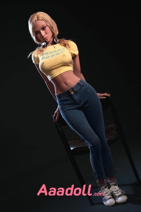 AIBEI 157cm Средняя грудь Золотой хвост Повседневный Секс-кукла AB-ab16